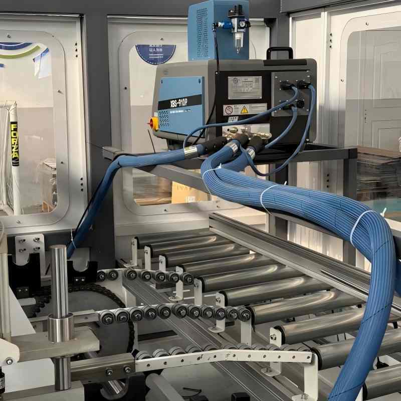 8–12 Boxes/Min WPC Flooring Packaging Machine for Automatic Packing