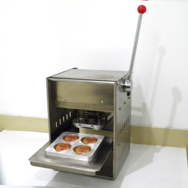 Coffee Capsules Antiwear Lid Sealing Machine Bubble Tea Plastic Cup HDPE 900 Cups / H