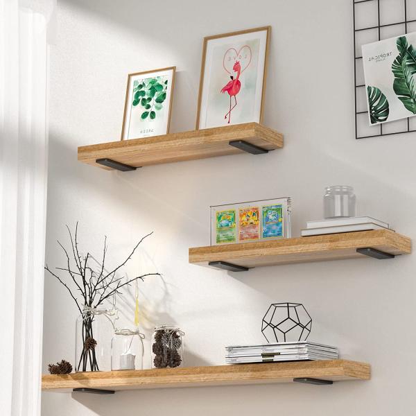 Prateleiras de parede Solução de armazenamento 6 polegadas Prateleira decorativa em estilo industrial