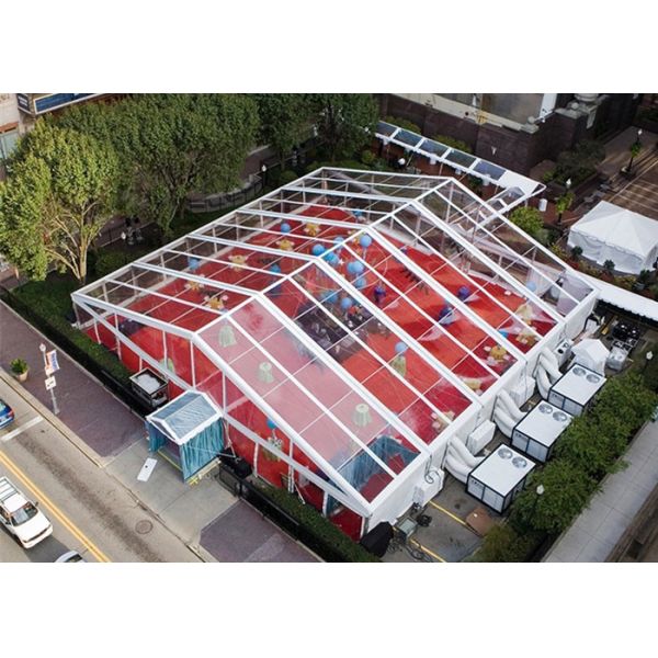 Waterproof PVC Fabric 35m Outdoor Clear Wedding Tent