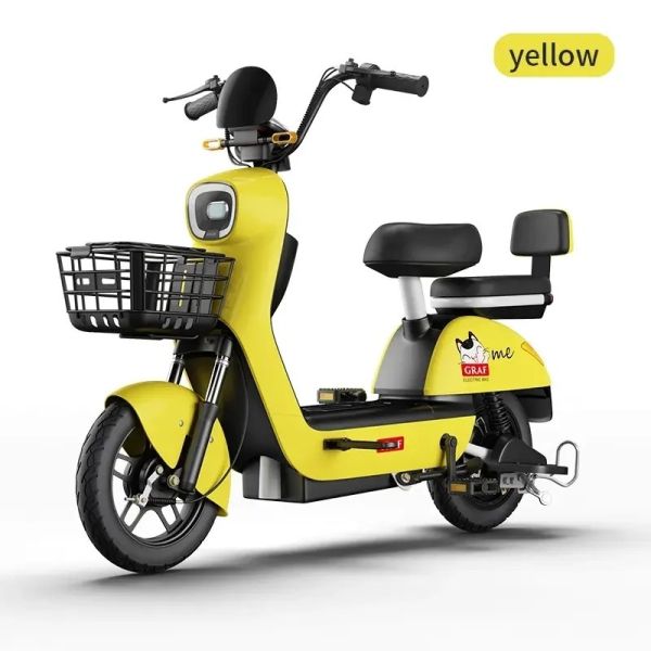 Rear Hub Motor 48v 350w/500w City Bike Scooter 6-8 Hours Charging Time Ideal for Adults