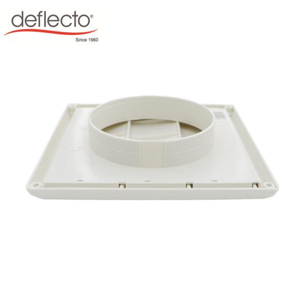 HVAC Plastic Air Vents Hood 6 Inch 150mm Louvered Air Outlet Gravity