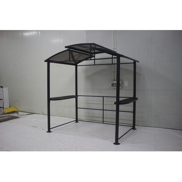 Folding BBQ Grill Pavilion Tent for Outdoor Shelter Canopy 2.36*1.52*2.36M Barbecue