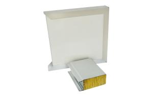 Light And Thin Rock Wool Sandwich Panel For Clean Room In Chemical Industry