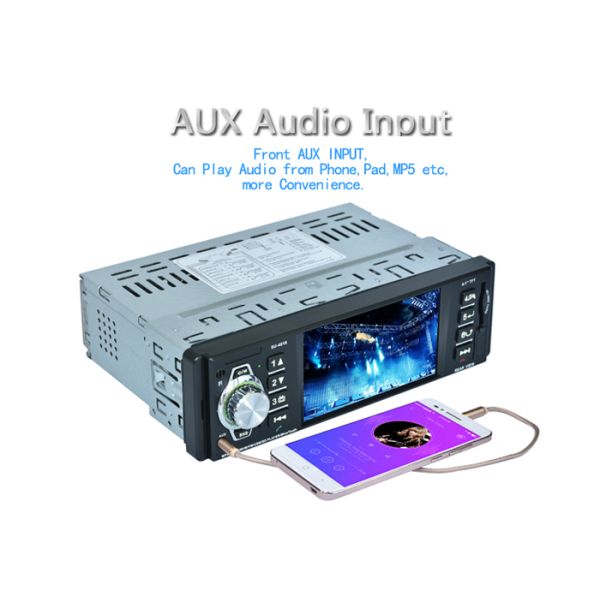 Digital Touch Screen Car Stereo With Gps And Backup Camera 4 Inch Car Radio