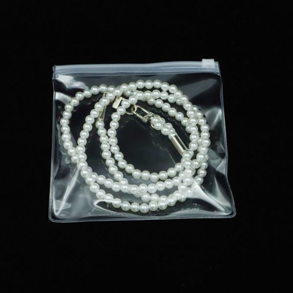 100 pièces de pochettes de rangement de bijoux EVA avec fermeture éclair, organisateur portable, sac de voyage