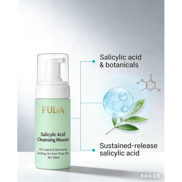 Salicylic Acid & Botanical Oil-Control Anti-Acne Mousse