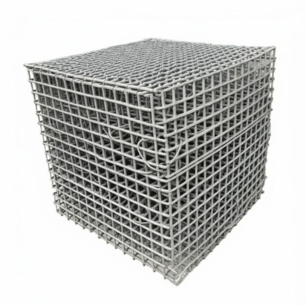 Casting Steel Alloying Cage with 1400×1000×800 Dimension and 600kg Capacity for Aluminum Industry