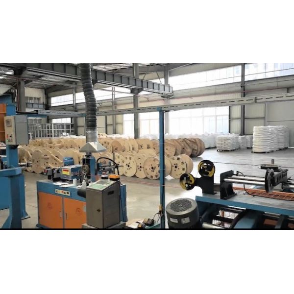Photovoltaic Wire String Tandem Extruder Extrusion Production Line with 250m/min Speed LSOH/XLPE Material φ3mm-φ10mm Diameter