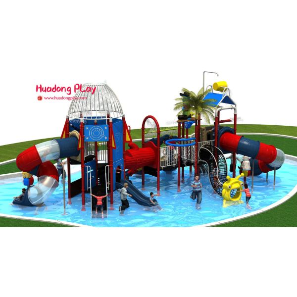 Funny Large Water Theme Park Equipment Cad Instruction Security - Oriented