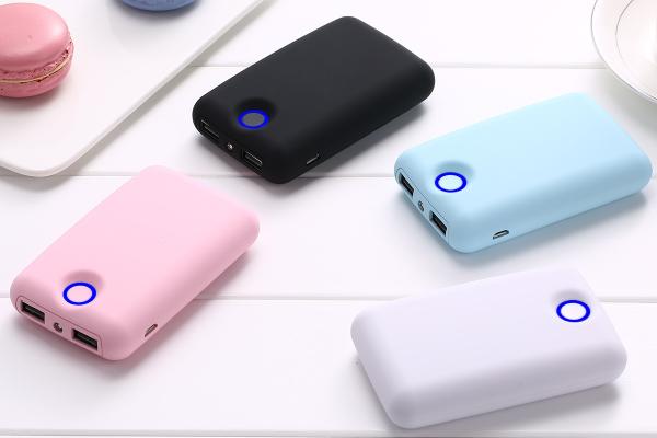 Dual USB 7800mAh 18650 Battery Rechargable Portable Mobile Power Bank