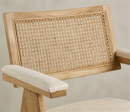 Natural Cane Back Dining Armchair CYC-031-NTL