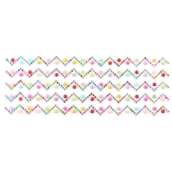 3D Acrylic Self Adhesive Diamond gem drill stickers Rhinestone Sheet for kids diy and Decal Mobile Scrapbooking OEM