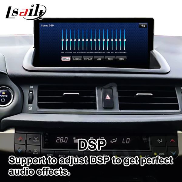 Lsailt Lexus Video Interface для CT200h 2017-2021 GX LX ES LS...включает CarPlay, Android Auto, Spotify