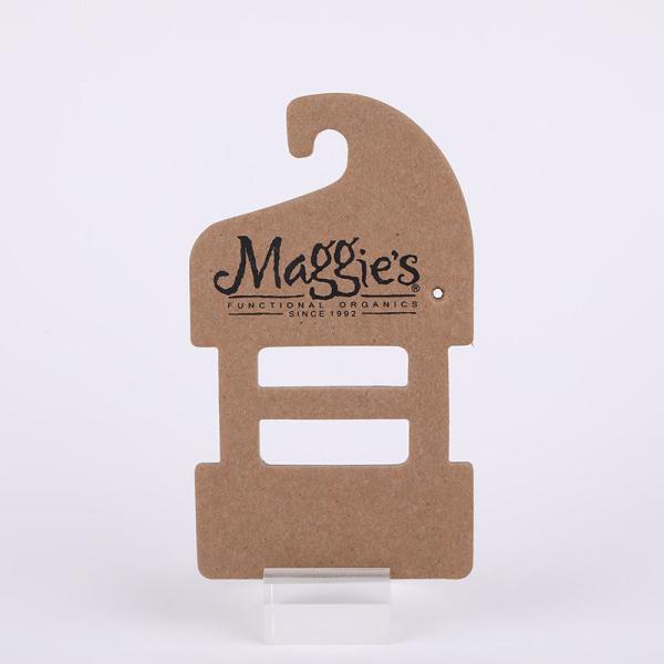 Custom Printed Cardboard Hangers with Logo | Sustainable Fashion Display