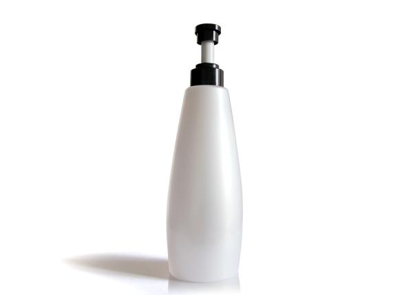 800ml Large Capactity Plastic Cosmetic Bottles For Shampoo Products Silkscreen Surface