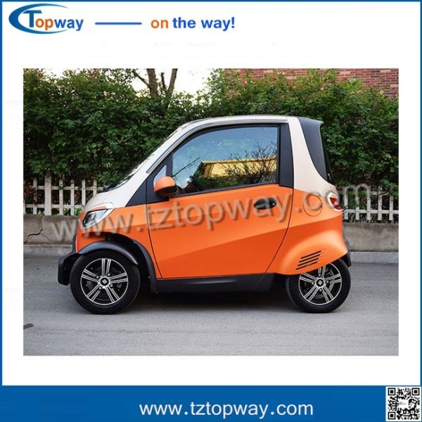 Steering wheel with air conditioner Mini Electric Vehicle car rickshaw for adult