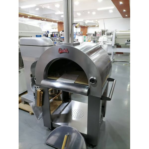 Full Outside Section for Live Cooking Show with Gas & Grill Outdoor Cooking Restaurant Stainless Steel Roof Pizza Stove Outdoor Grill Gas Burner BBQ Outdoor Kitchen