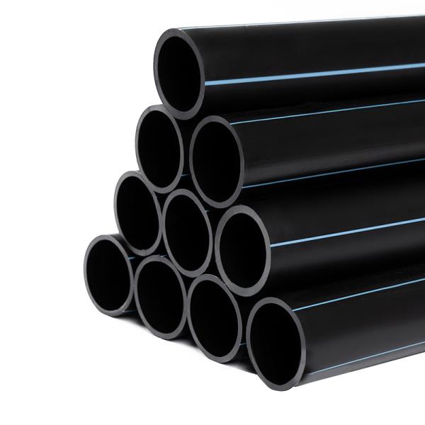 Tubulação de fonte plástica PN16 da água do HDPE azul preto da cor PE100 DN1000mm