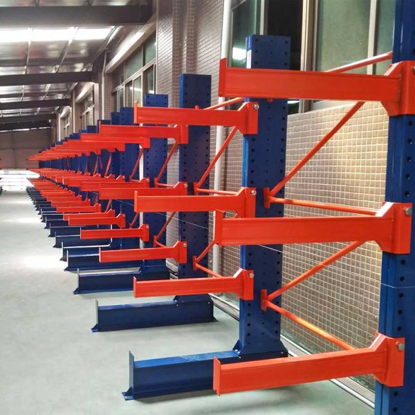 China Factory Economical Cantilever Racks Modular Steel Span Storage System For Wood Storage