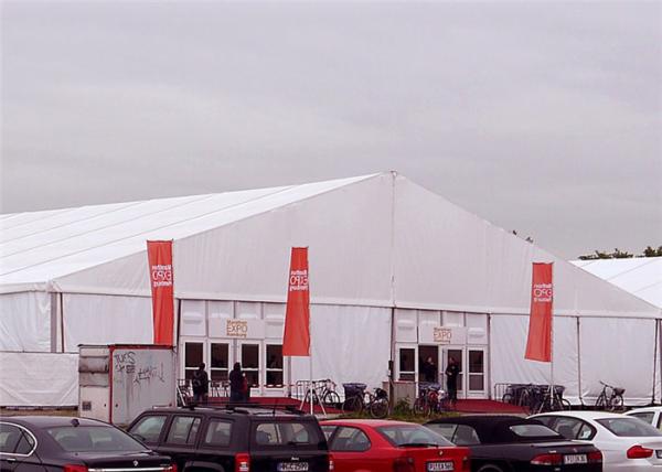 Business Trade Show Tent 35x45m Large Durable Aluminium Frame Pvc Fabric