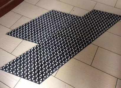 Отпорная на износ керамическая панель из каучука из алюминия