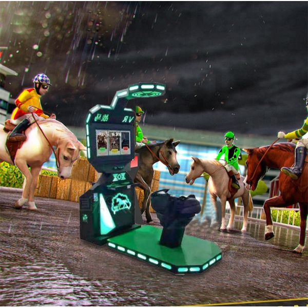 2000W 9D VR Simulator Horse Riding Kids Game Machine