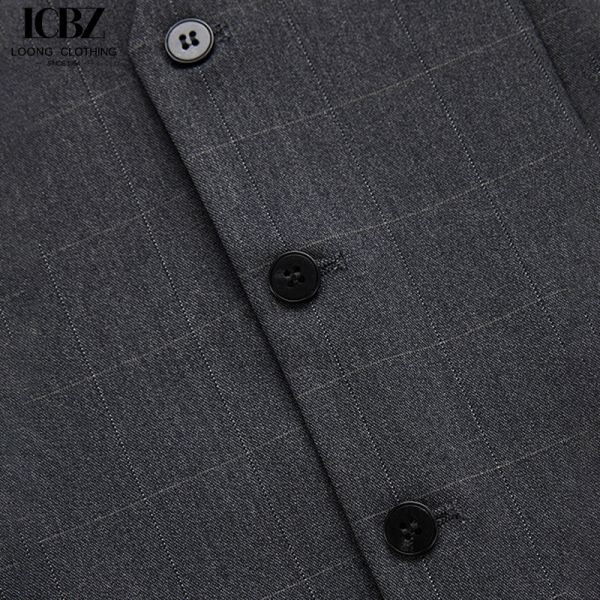 Color personalizado chaleco de hombre de placas para banquete de negocios en estilo británico retro