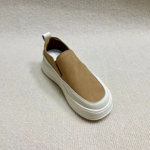 Thick Soled Women Mule Shoes Comfort Loafers Platform Mules