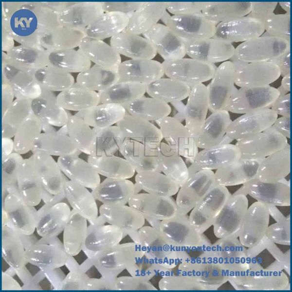 Cápsula Halal/dura de la gelatina vegetal del grado farmacéutico de la comida de gelatina