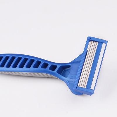Sweden Stainless Steel 5 Blade Disposable Shaving Razor Mens Facial Razor for Male