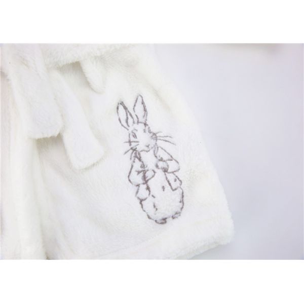 Fluffy Newborn Baby Bath Robes Towel Robe With Hood Super Absorbent