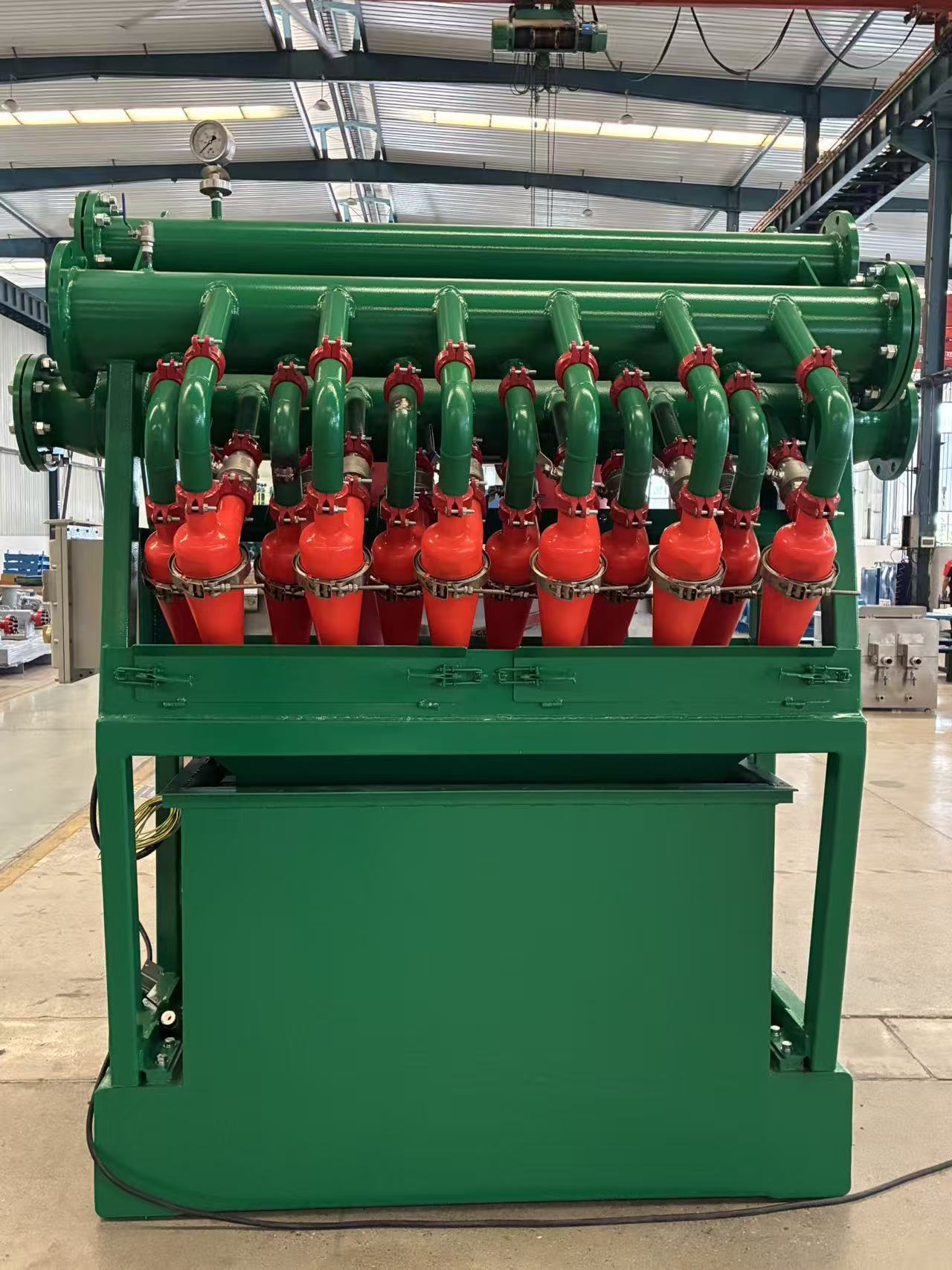 Mud Cleaner with Integrated Desander and Desilter for Oilfield Drilling