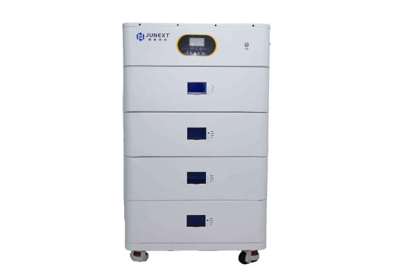 Batería de litio doméstica montada en el suelo de 600*450*445.5mm, vida útil de 6000 ciclos, 20-25C, 100A, 90%DOD para almacenamiento de energía doméstico