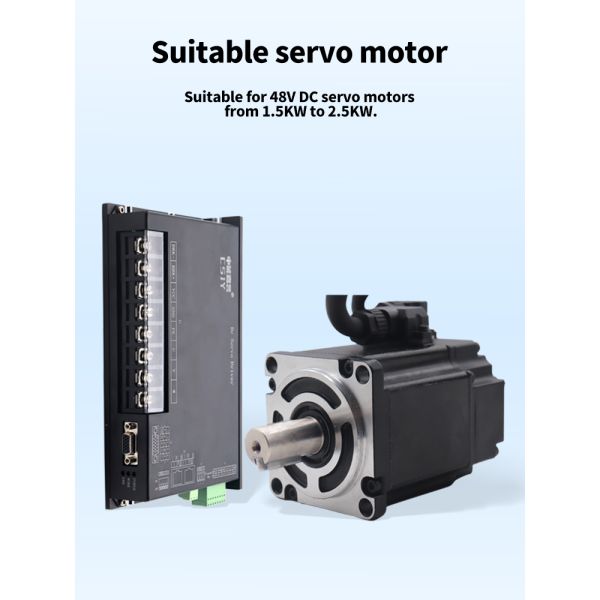 48V 100A RS485 RS232 CANopen Communication Robot AGV Servo Driver