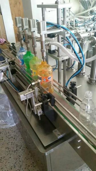 Automatic Bottle Filling Capping And Labeling Machine