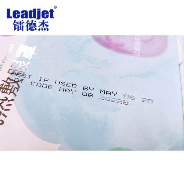 1.5-20mm height Continuous Expiry Date/Number Inkjet Printing Machine For Small Character Bottle