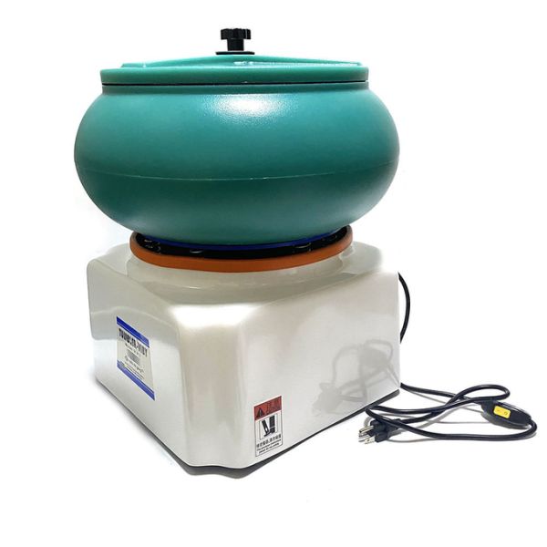 12 Inch Vibration Polishing Machine 10L Capacity For Jewelry Making