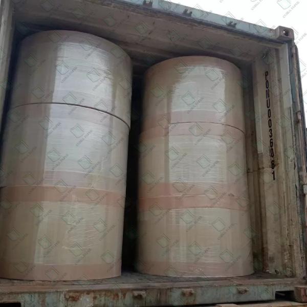 Cartão de cartão de papel Kraft não branqueado castanho