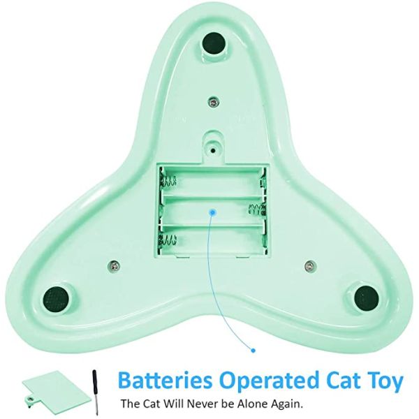 любимец кота 285g забавляется игрушка кота бабочки ошибки флаттера электрическая вращая