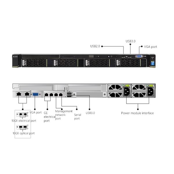 Huawei RH 1288H V5 Rack Server Xfusion Server DDR4 16G