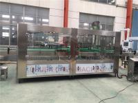 Basil Seed Filling And Capping Machine / Glass Bottle Juice Rinsing Bottling Line