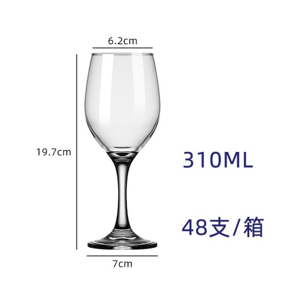 ODM Kitchen Transparent Drinking Red Wine Glass Cup Glassware In Bulk