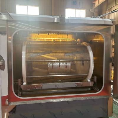 PLC Control Steam Automatic Softgel Tumble Dryer Basket Cleaner Machine