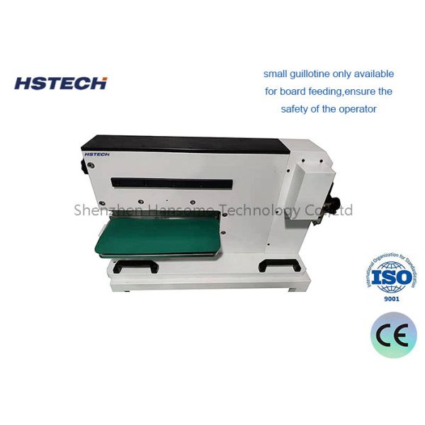 Guillotine Type PCB Separator Pneumatic Power PCB Separator With 2 Linear Guillotine Type Blade