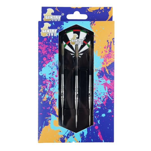 Gentry Live Customizable Steel Tungsten Darts Set