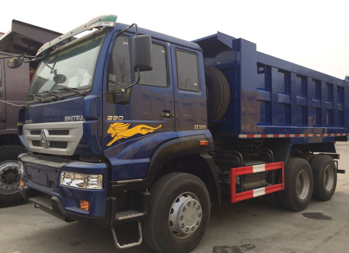 SINOTRUK Golden Prince Tipper  Dump Truck 6X4 290HP 25tons 10-25CBM  ZZ3251M3241W