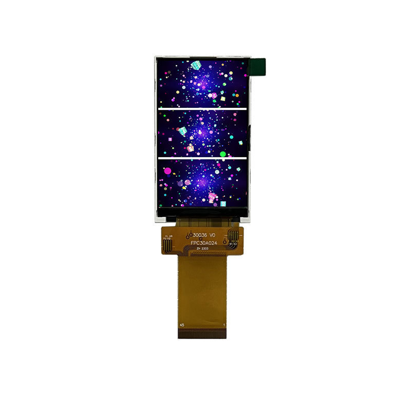 3.0-inch 240*400 ST7796S IPS TFT LCD with SPI/MCU/RGB interfaces for industrial control and medical applications