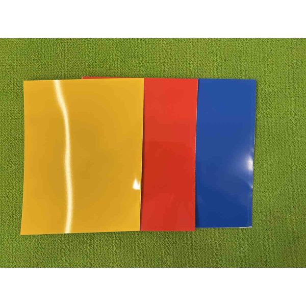 3003 H24 Pvdf bobina / hoja de aluminio recubierta de color