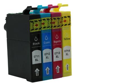 100% Brand New for epson ink cartridge T0711 T0712 T0713 T0714 for EPSON STYLUS D78; DX4000/4050